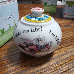 Alice in Wonderland Cafe sugar bowl